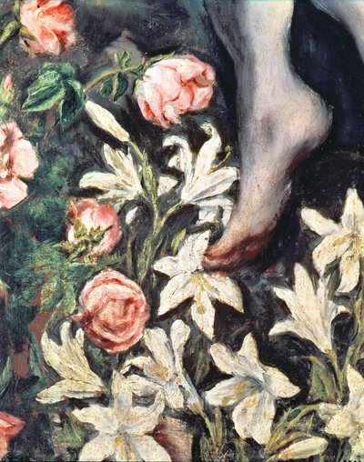 花1607-13油画布的圣母无原罪细节见90015 作者 El Greco