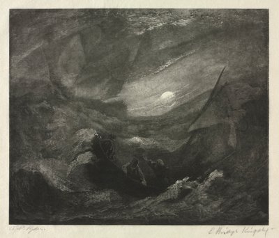 一个早晨，1887年。 作者 Elbridge Kingsley