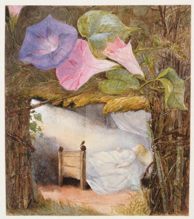 小屋里只有一张床，阳光偷偷地吻了他。” 作者 埃莉诺·维尔·博伊尔