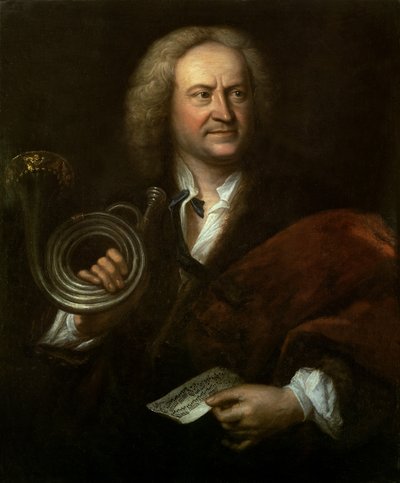 Gottfried Reiche（1667-1734），巴赫管弦乐团的高级音乐家和Solo Trumpeter 作者 埃里亚斯·戈特蒂布·豪斯曼