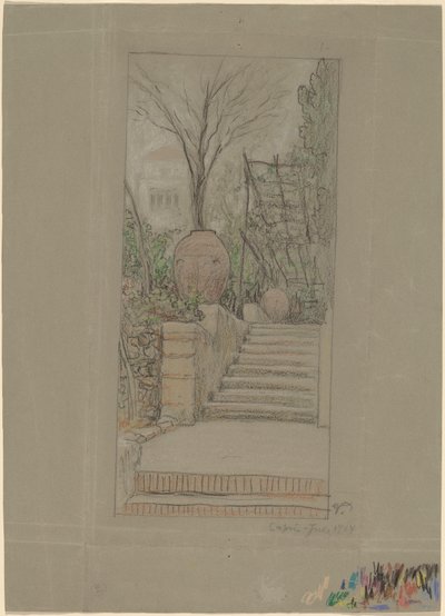 卡普里，1914年。 作者 伊莱休·维德