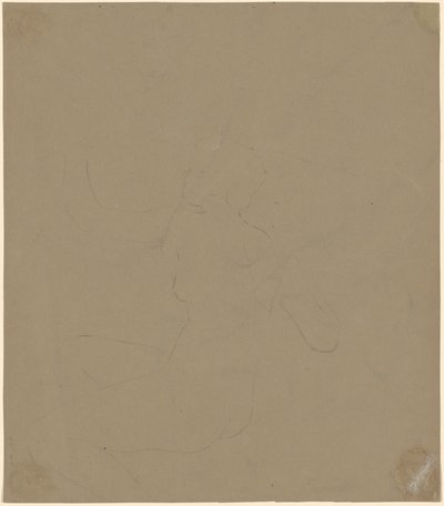 女性裸体研究》，1892年。 作者 伊莱休·维德