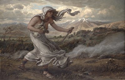The Cumaean Sibyl，1876 作者 伊莱休·维德