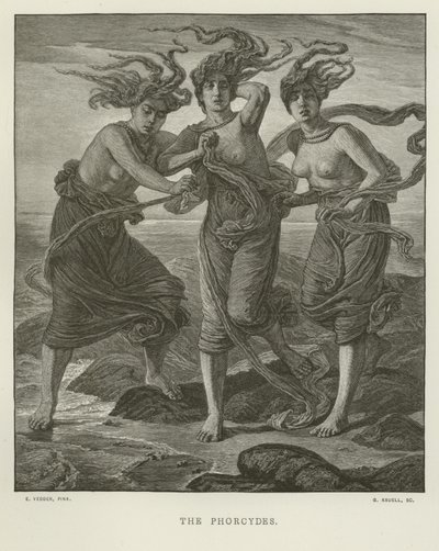 The Phorcydes (雕刻) 作者 伊莱休·维德