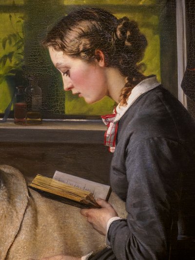 一名受伤的丹麦士兵》，细节 作者 伊丽莎白·玛丽亚·安娜（Elisabeth Maria Anna）Jerichau Baumann