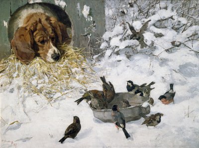 冬季游客 作者 Elisabeth Sinding