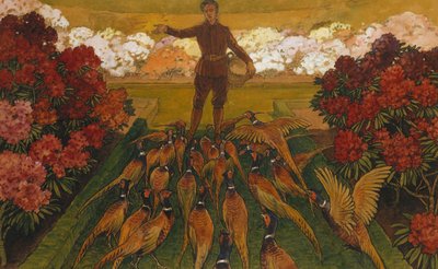 喂养野鸡 作者 伊丽莎白·桑雷尔