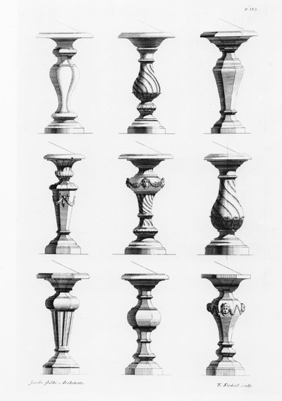 基础，来自A Book of Architecture，作者James Gibbs（1682-1754），1739年出版（另见171988） 作者 伊丽莎·科卡尔