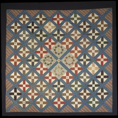 拼布亲笔签名十字友谊被 作者 伊丽莎白·C·劳登斯拉格（Elizabeth C.Loudenslager）