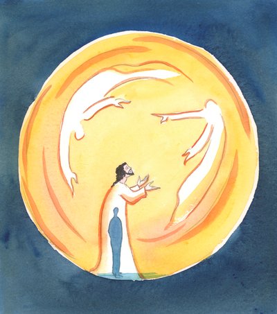 一个通过洗礼分享神的一生并处于恩典状态的人可以确定，当她以基督的名义向父祷告时，他以圣灵的方式听到并回答，2003年（w - co 作者 伊丽莎白王