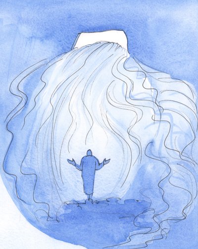 在圣餐中，一个灵魂可以向基督打招呼，说：“将光投射在里面，并进入（伴随着你的恩典浇灌）”，2001年（纸上w - c） 作者 伊丽莎白王