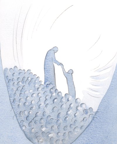 基督举起我，加入他在圣父面前的奉献，2000年（带纸） 作者 伊丽莎白王