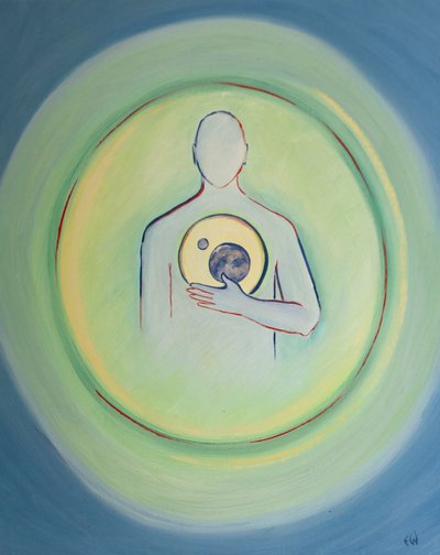 从上帝的心脏涌现出所有存在的东西，2003年（船上有油） 作者 伊丽莎白王