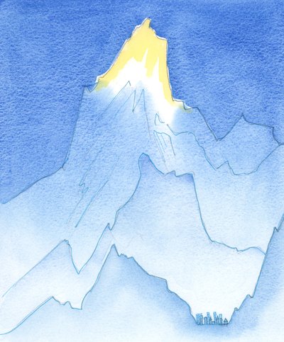 在神的生命中，由于他的异性，圣洁和纯洁，与我们尘世的最高景观（2003年写在纸上）相比，神比我们高得多。 作者 伊丽莎白王