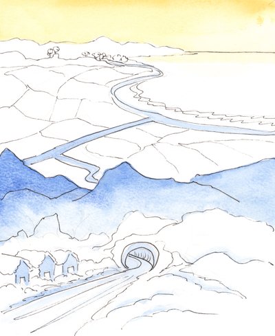 在我们的精神生活过程中，“气候”发生变化，当某人从孤独和痛苦的“雪”区移到充满阳光和收获的快乐区时-充满喜悦和满足感- 作者 伊丽莎白王
