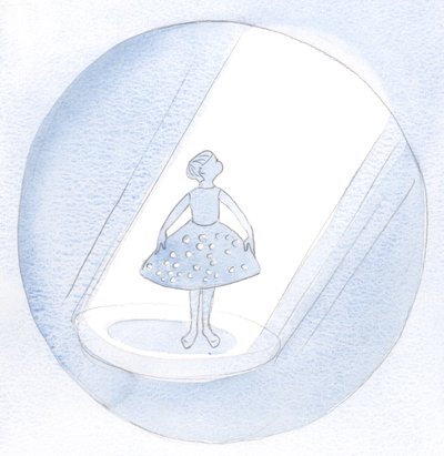 像孩子一样，我们也被允许在我们的“新衣服”（上帝给我们的礼物）中表现出喜悦。但是，所有的荣誉都应归功于给予者2000年 作者 伊丽莎白王