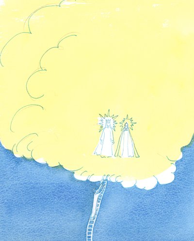 有一天，如果我们坚持信仰，我们的黑暗将被2003年的荣耀所取代（纸上写真） 作者 伊丽莎白王
