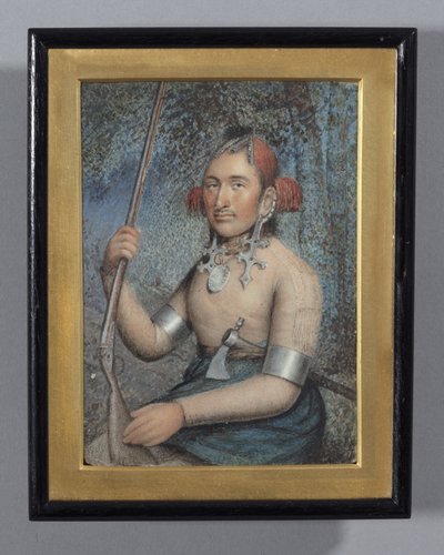 北美印第安人，1808年 作者 艾伦·夏普尔斯