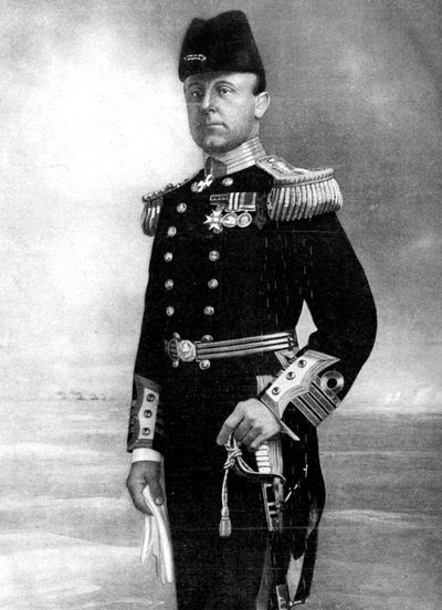 海军上将约翰·拉什沃思·杰利科爵士（海军上将），第一次世界大战，1914年 作者 埃利奥特和弗莱