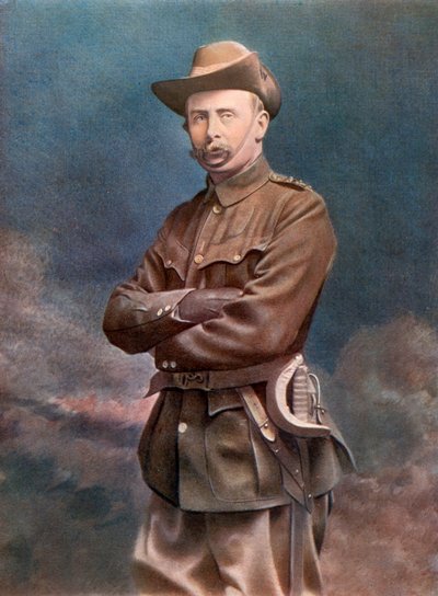 WH Mackinnon上校，指挥城市帝国志愿者，1902年。 作者 埃利奥特和弗莱