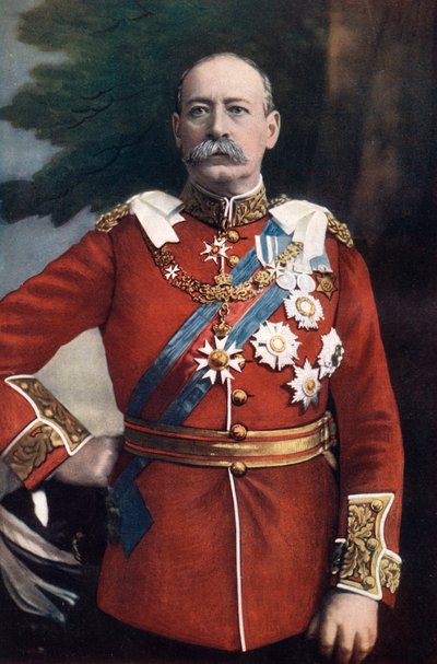 英国士兵弗朗西斯·华莱士·格伦费尔爵士将军，1902年 作者 埃利奥特和弗莱