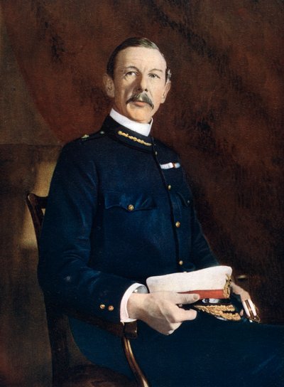1902年，南非野战军第9师司令官HE Colvile中将爵士。 作者 埃利奥特和弗莱