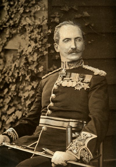 A. Fitzroy Hart少将，C.B.》，1900年。 作者 埃利奥特和弗莱