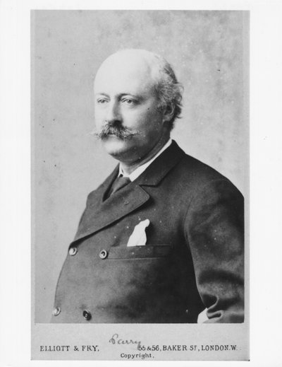 休伯特帕里爵士的肖像（1848-1918） 作者 艾略特和弗莱工作室