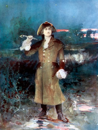 弗雷德·特里（Fred Terry）in Change Alley，c1902年。 作者 埃利斯和沃勒里