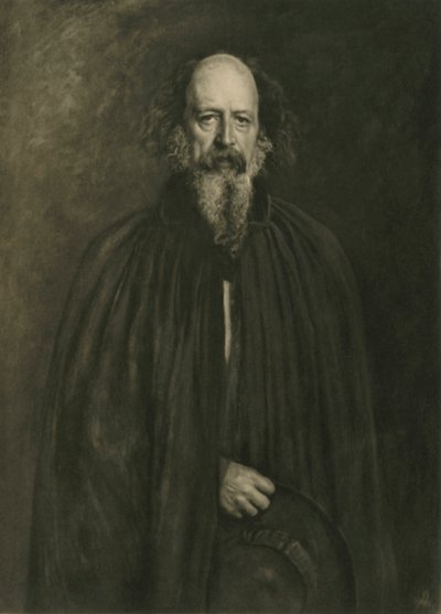 坦尼森勋爵（Alfred Lord Tennyson），1881年，1908年。 作者 埃默里·沃克