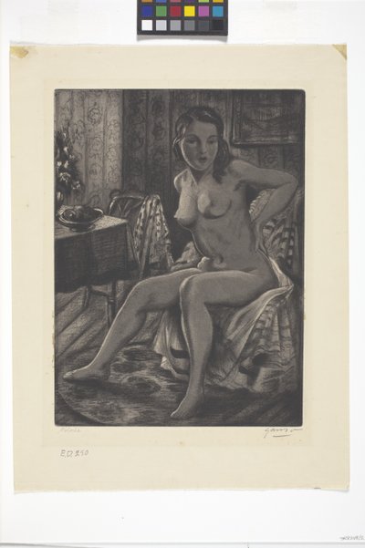 多洛雷斯（水彩画） 作者 埃米尔·甘索（Emil Ganso）