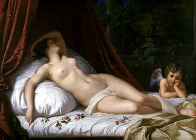 沉没的维纳斯与丘比特，1839年 作者 Emil Jacobs