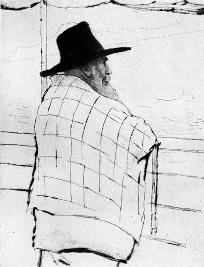 恩斯特·海克尔 作者 埃米尔·奥尔里克（Emil Orlik）