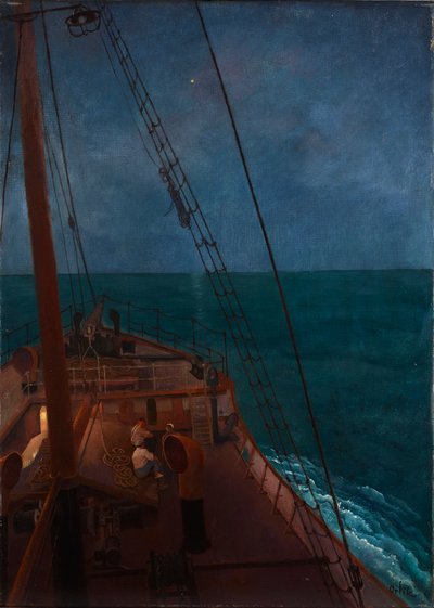 地中海夜航 作者 埃米尔·奥尔里克（Emil Orlik）