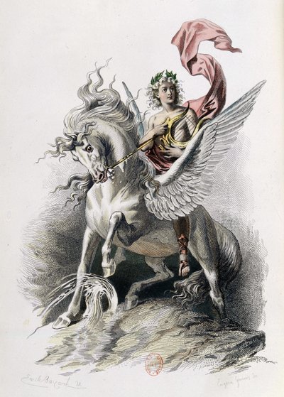 尼古拉-博伊洛作品中的诗意艺术。插图 E. Bayard.巴黎1873年，Laplace Sanchez and Cie éditeurs（雕刻）。 作者 埃米尔·安托万·贝亚德