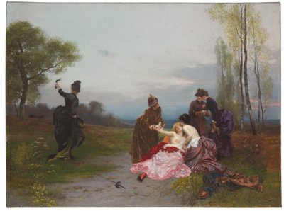 和解，1884年 作者 埃米尔·安托万·贝亚德
