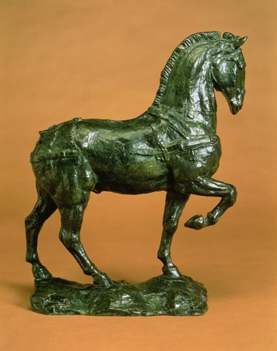 不带鞍的马，约1915年（青铜色青铜） 作者 埃米尔·安托万·鲍德尔