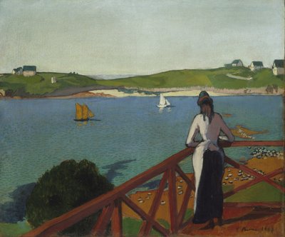 1887年，圣布里亚克下午 作者 埃米尔·伯纳德（Emile Bernard）