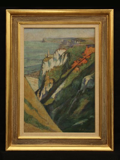 沿海场景，c.1925 作者 埃米尔·伯纳德（Emile Bernard）