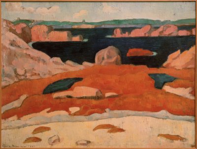 野湖，圣布里阿克 作者 埃米尔·伯纳德（Emile Bernard）