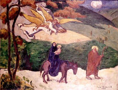 飞往埃及的航班 作者 埃米尔·伯纳德（Emile Bernard）