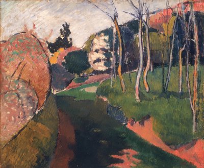 风景，圣布里亚克 作者 埃米尔·伯纳德（Emile Bernard）