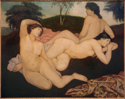 洗完澡后（若虫） 作者 埃米尔·伯纳德（Emile Bernard）