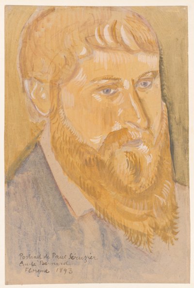 保罗-塞鲁西埃肖像 作者 埃米尔·伯纳德（Emile Bernard）