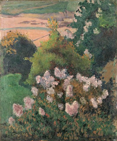 圣布里亚克景观，1886年 作者 埃米尔·伯纳德（Emile Bernard）