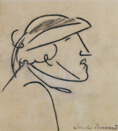 布列塔尼人研究 作者 埃米尔·伯纳德（Emile Bernard）