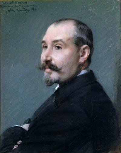 Bernard-Jean Antoine Marfan（1858-1942）1899 作者 埃米尔·查尔斯·沃特斯