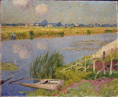 百合银行，1912年 作者 Emile Claus
