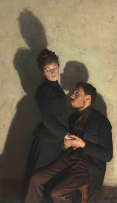 Ombres portées Cast Shadows, 1891. 作者 埃米尔·弗里安特（Emile Friant）