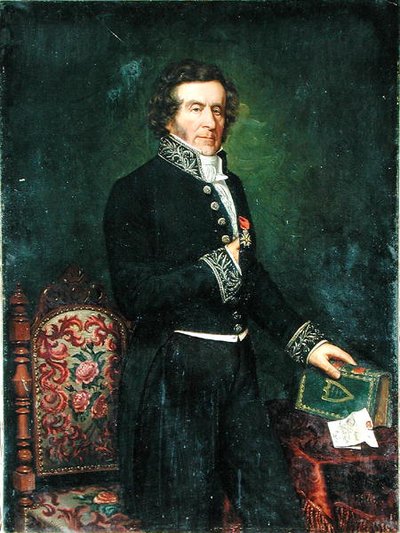 La Fayette的Pierre Calemard（1783-1873）1848 作者 埃米尔·吉罗（Emile Giraud）